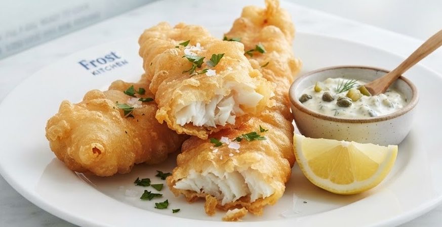 Battered Fish Fillets — detail view
